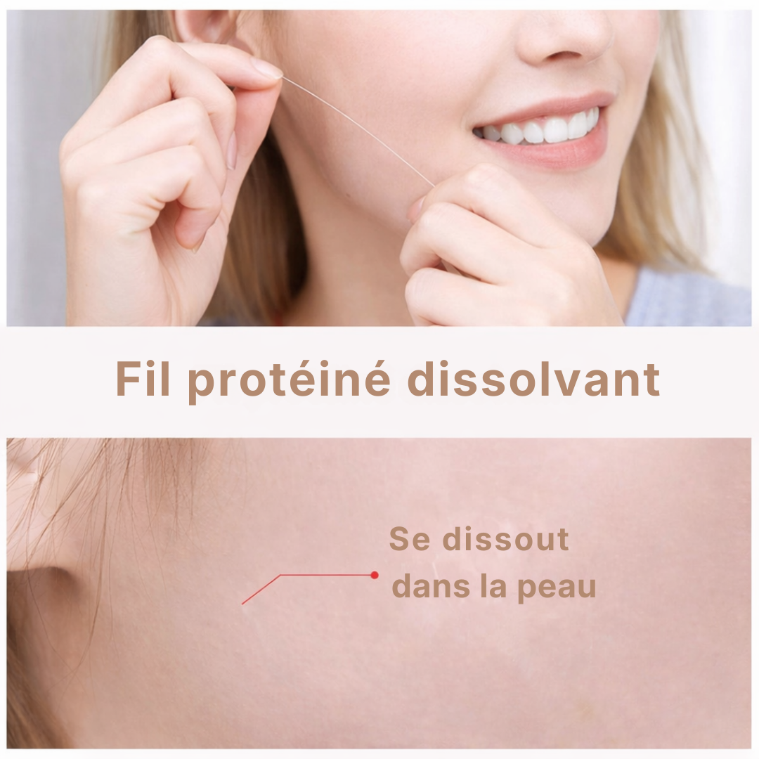 ✔️ Fils de Collagène Éclat – Soin Visage